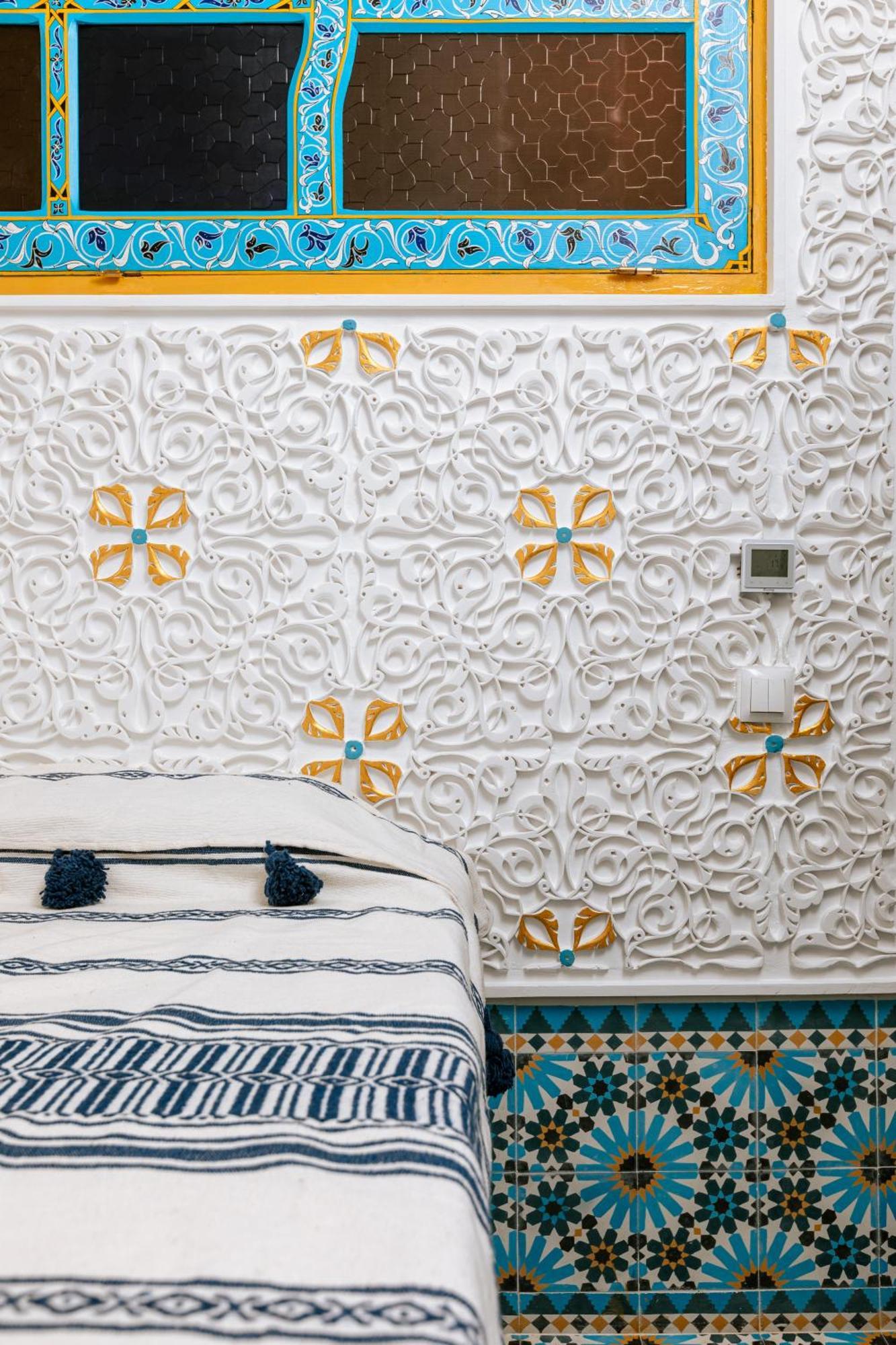 Colorful Traditional Riad W/Views Of Spain Tanger Zewnętrze zdjęcie