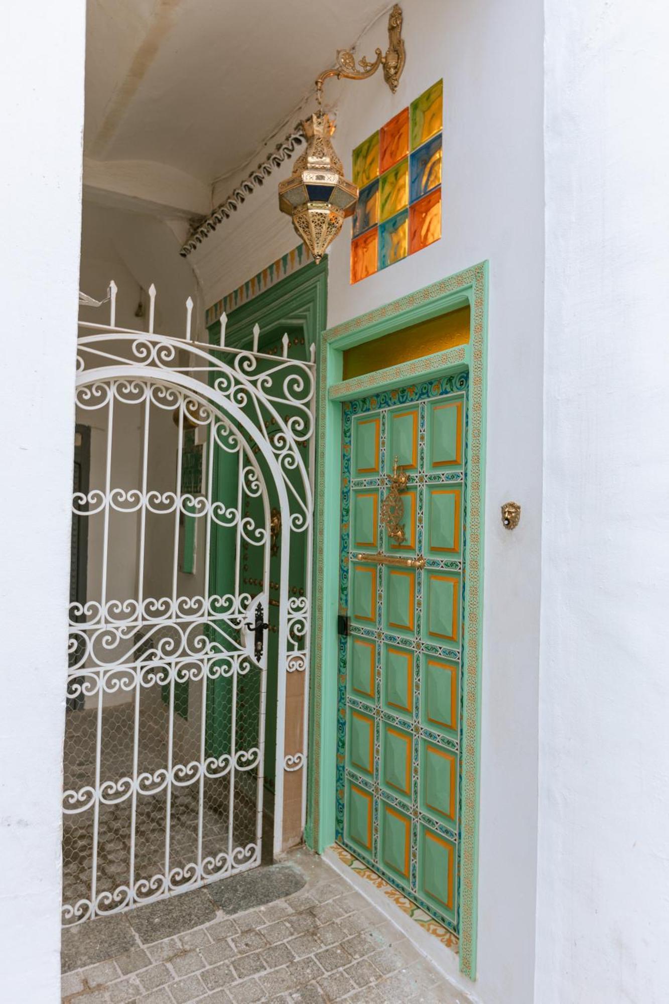 Colorful Traditional Riad W/Views Of Spain Tanger Zewnętrze zdjęcie